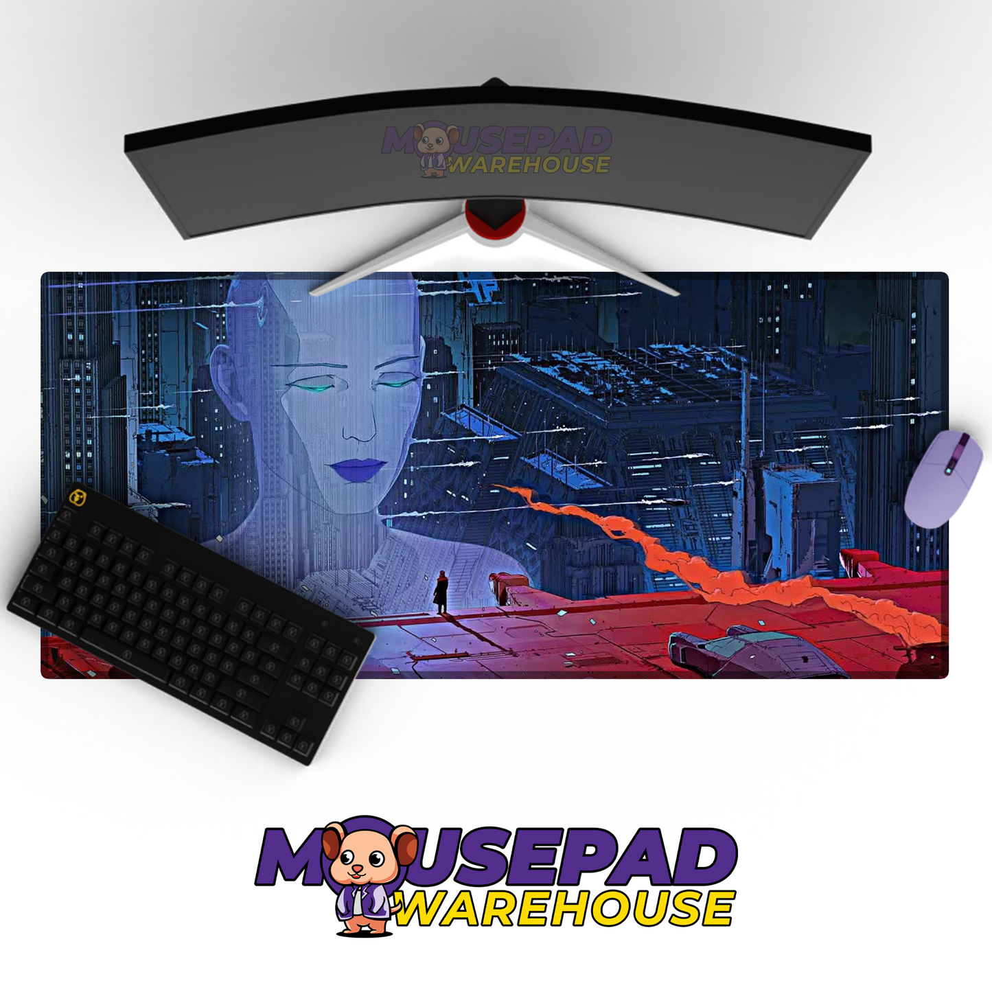 Blade Runner V19 Mousepad Mockup