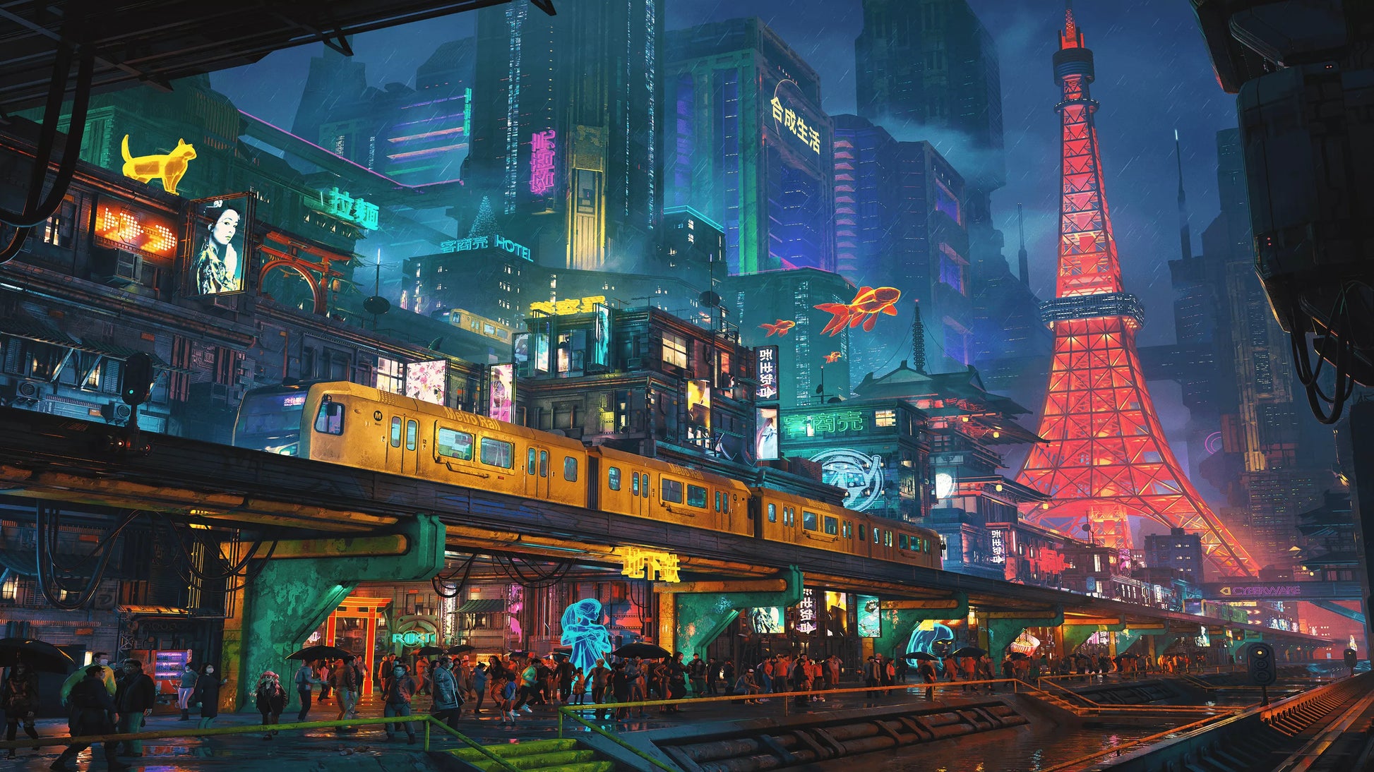 Blade Runner V23 Mousepad