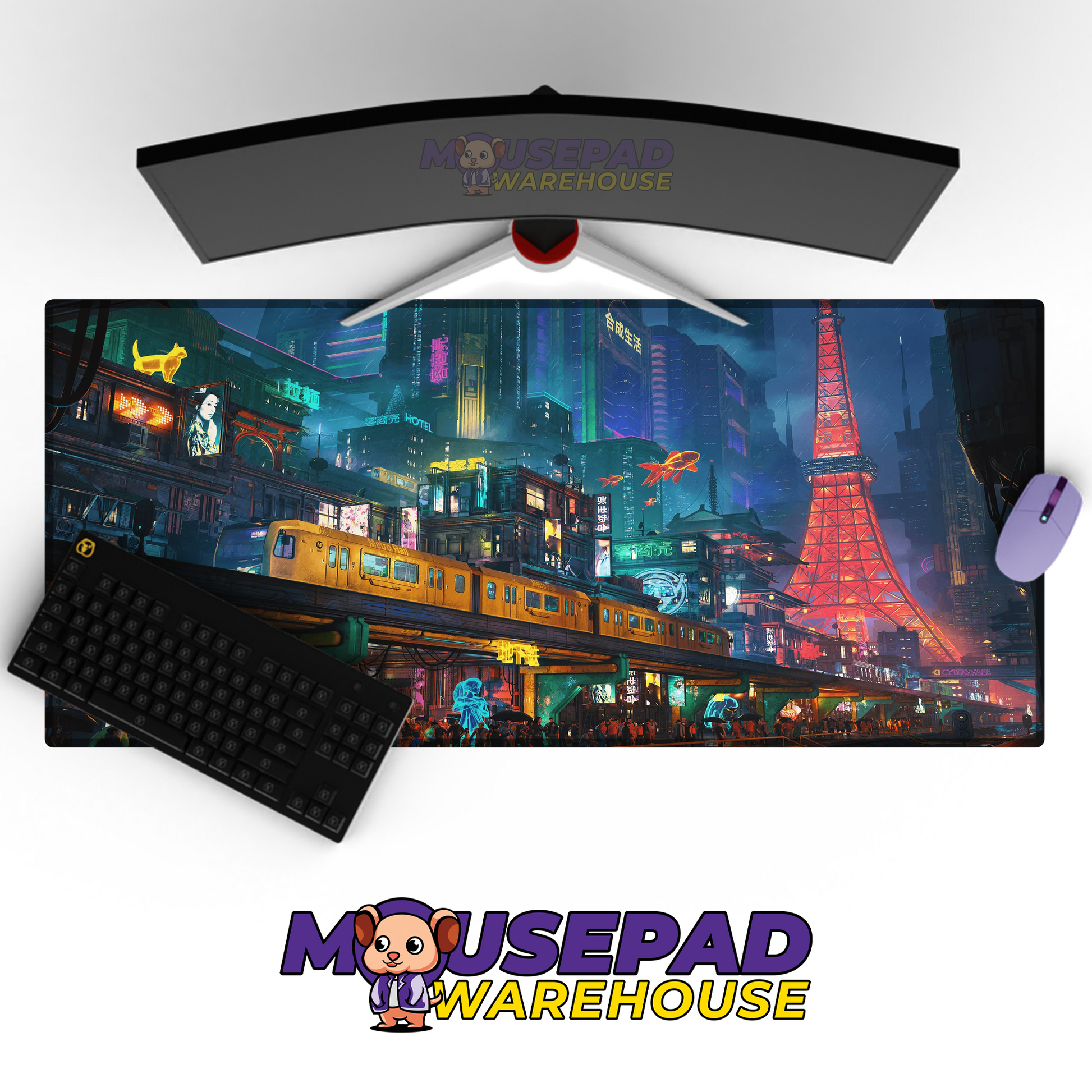 Blade Runner V23 Mousepad Mockup