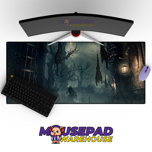 Bloodborne V12 Mousepad Mockup