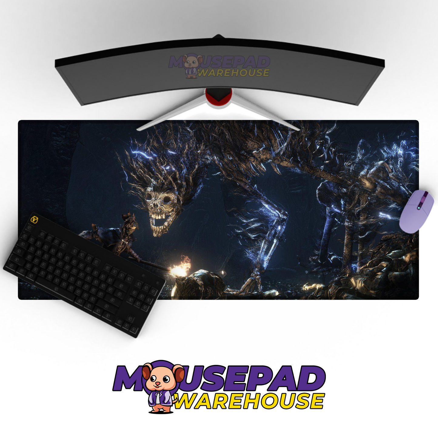 Bloodborne V17 Mousepad Mockup