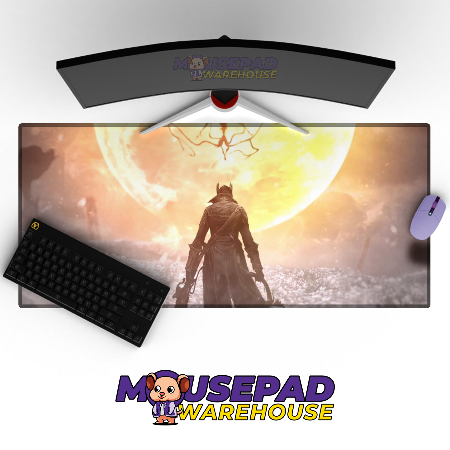Bloodborne V18 Mousepad Mockup