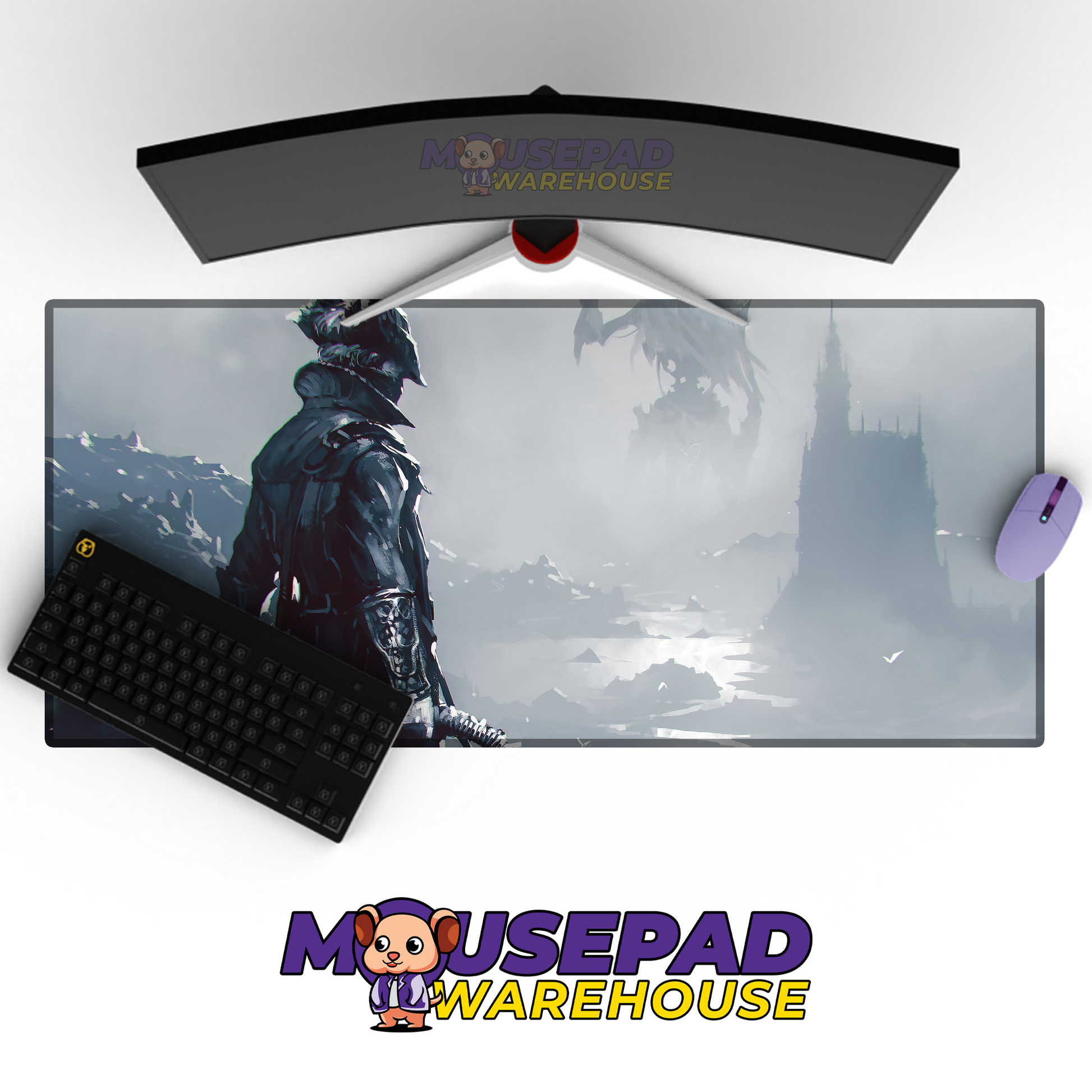 Bloodborne V20 Mousepad Mockup