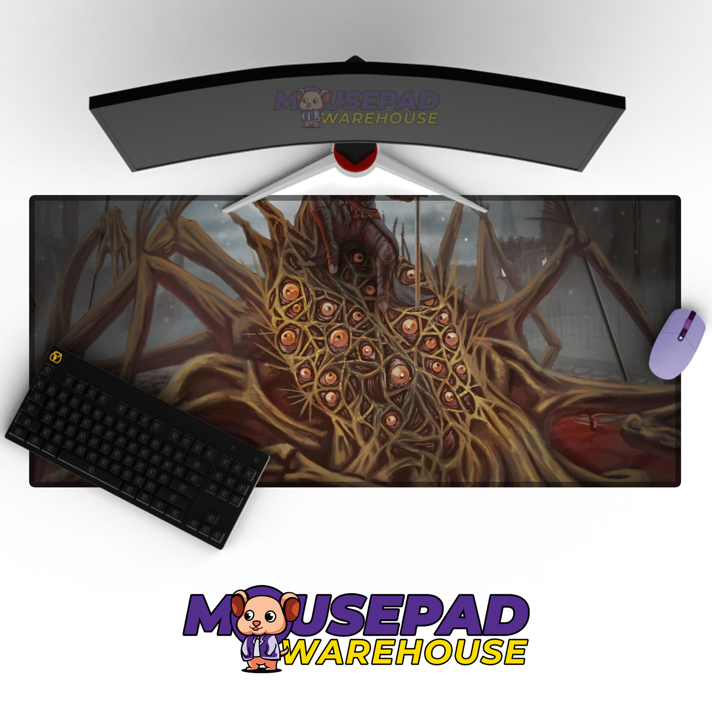Bloodborne V23 Mousepad Mockup