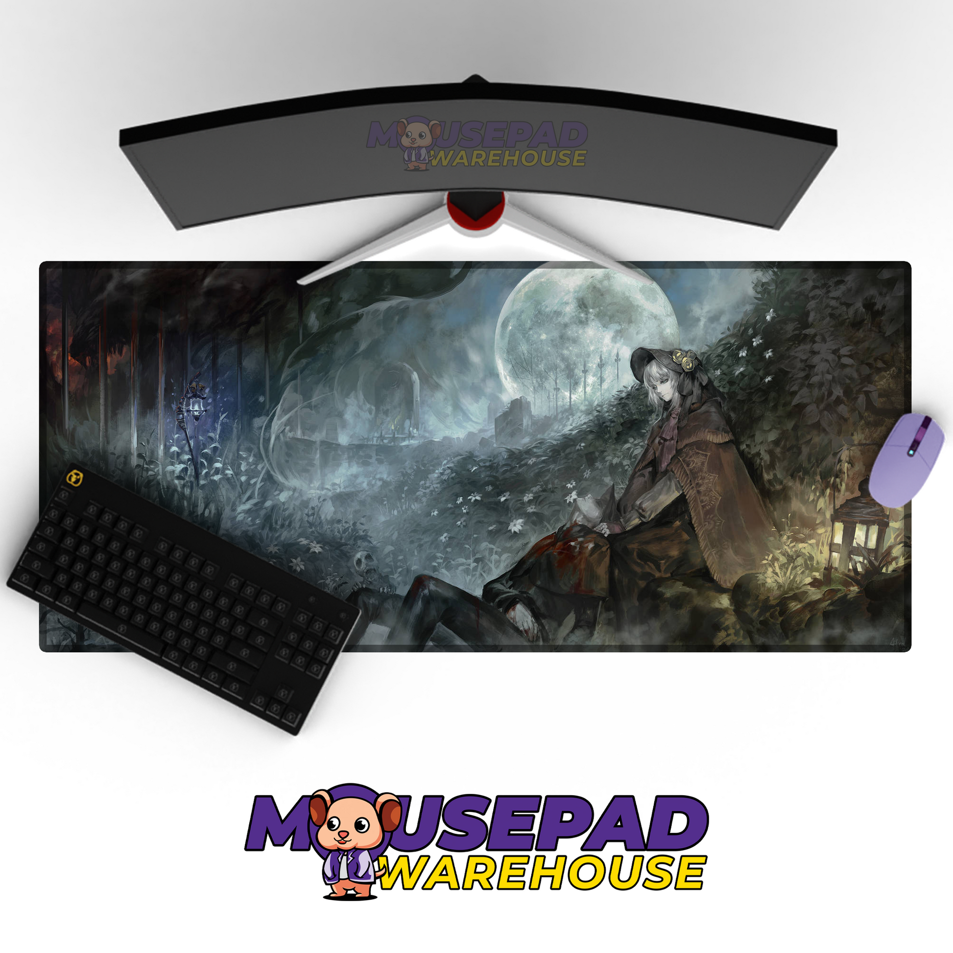 Bloodborne V27 Mousepad Mockup
