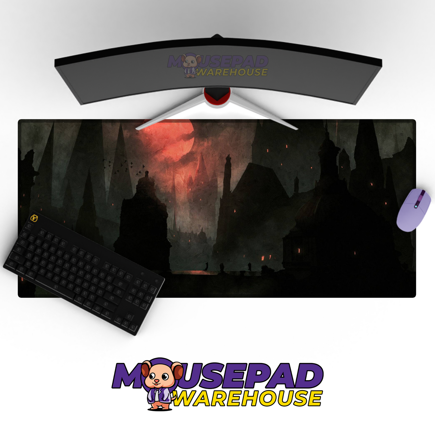 Bloodborne V28 Mousepad Mockup