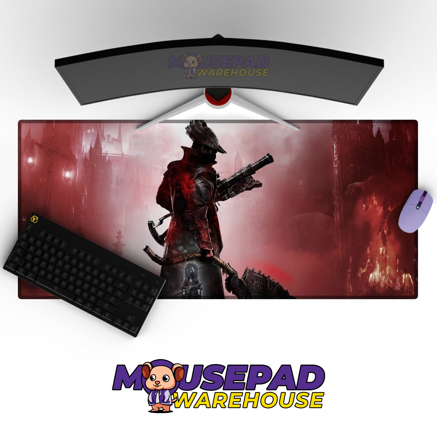 Bloodborne V31 Mousepad Mockup