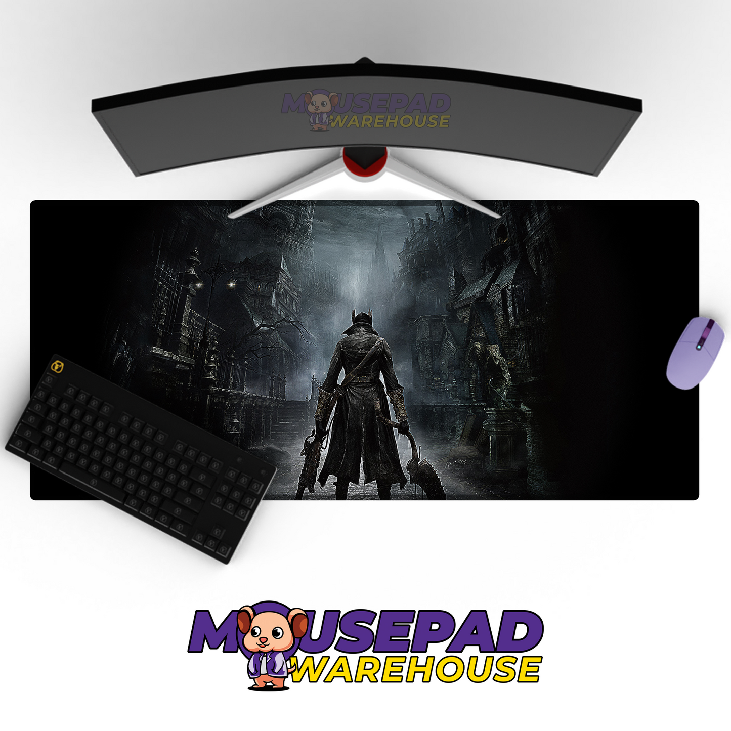 Bloodborne V33 Mousepad Mockup