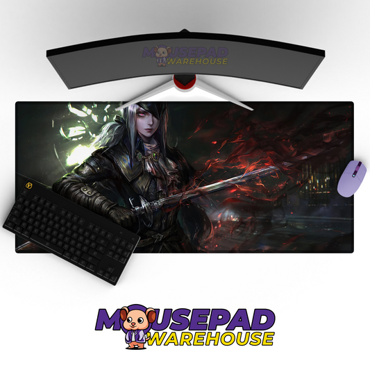Bloodborne V6 Mousepad Mockup