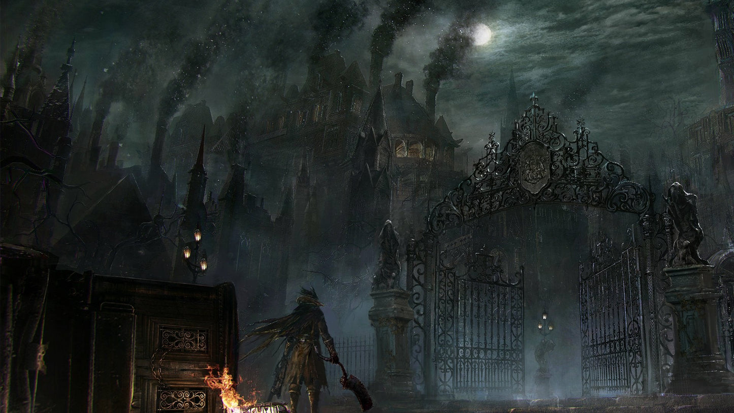 Bloodborne V7 Mousepad