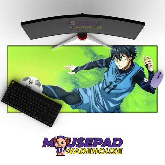 Blue Lock V11 Mousepad Mockup