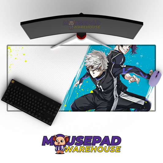 Blue Lock V15 Mousepad Mockup