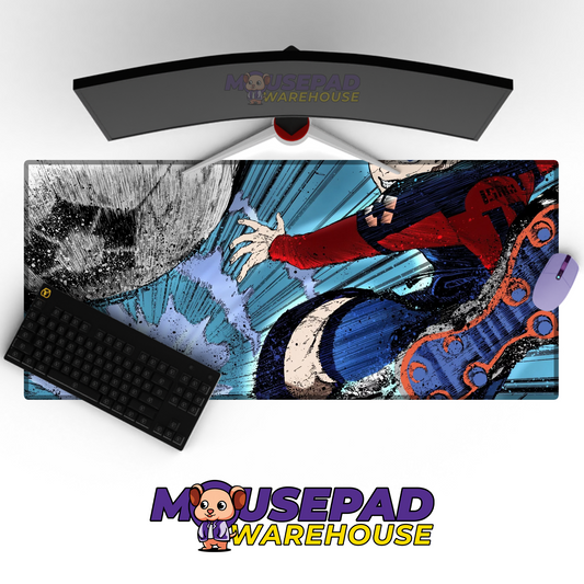 Blue Lock V16 Mousepad Mockup
