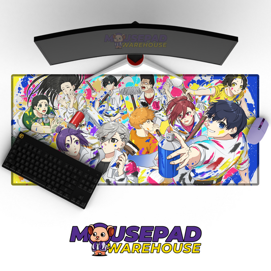 Blue Lock V24 Mousepad Mockup
