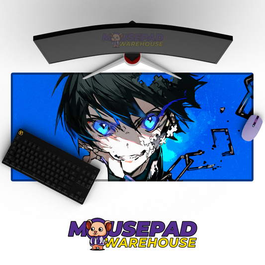 Blue Lock V26 Mousepad Mockup