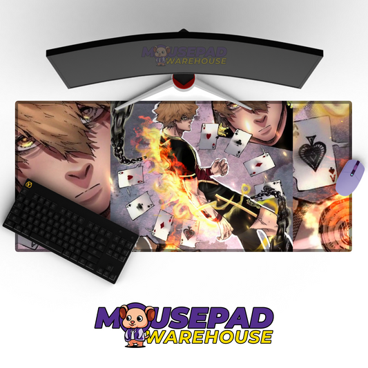 Blue Lock V4 Mousepad Mockup