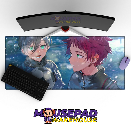 Blue Lock V5 Mousepad Mockup