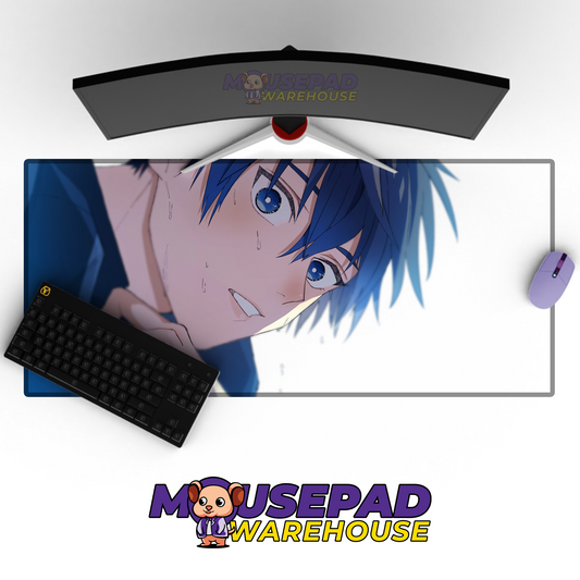Blue Lock V8 Mousepad Mockup