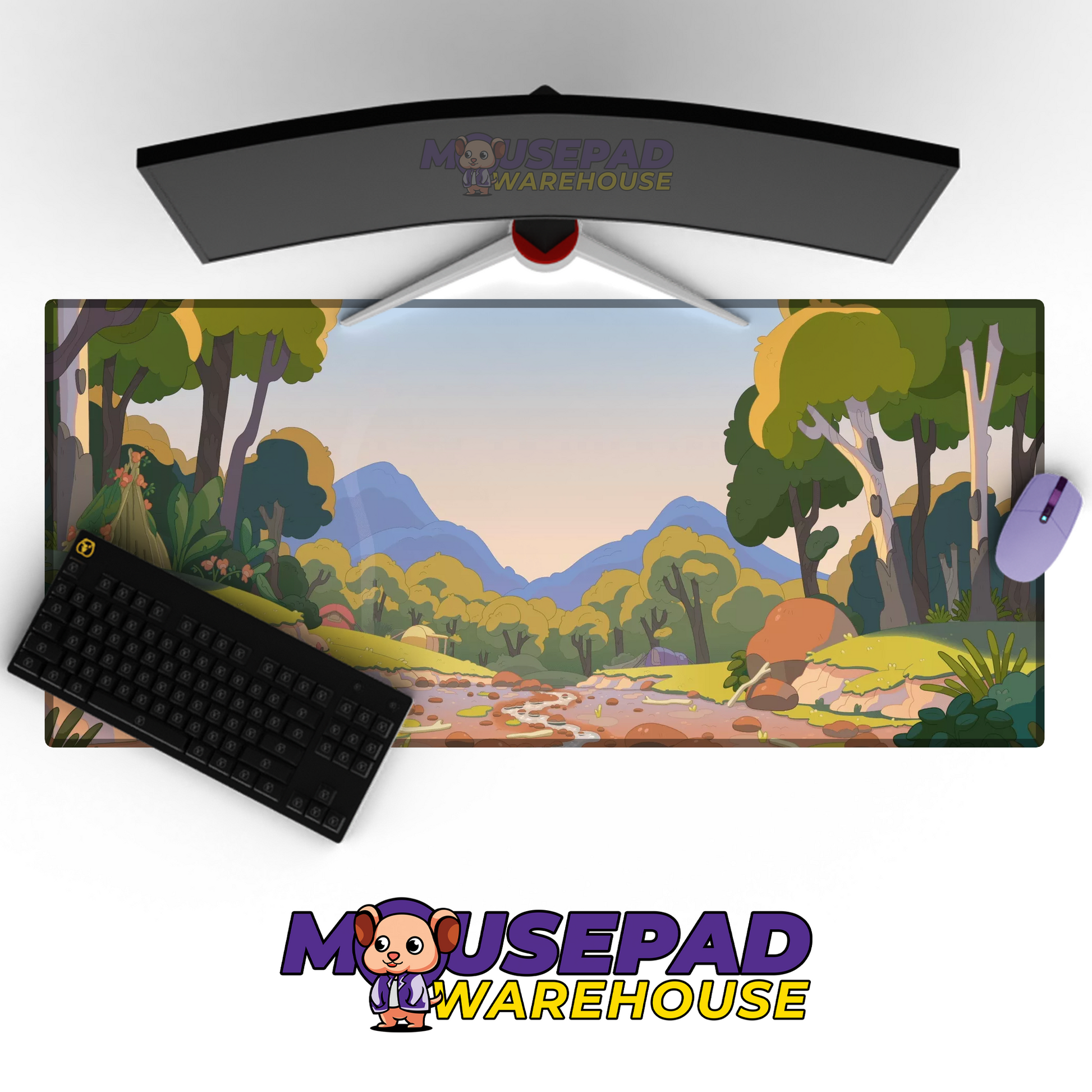 Bluey V10 Mousepad Mockup