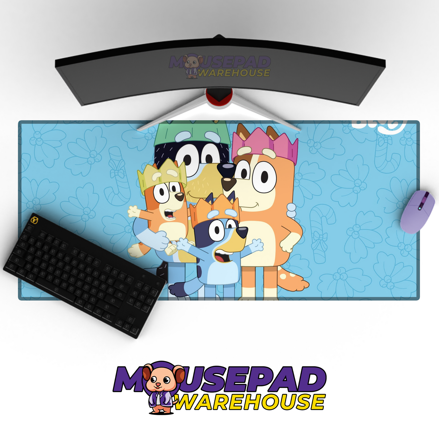 Bluey V17 Mousepad Mockup