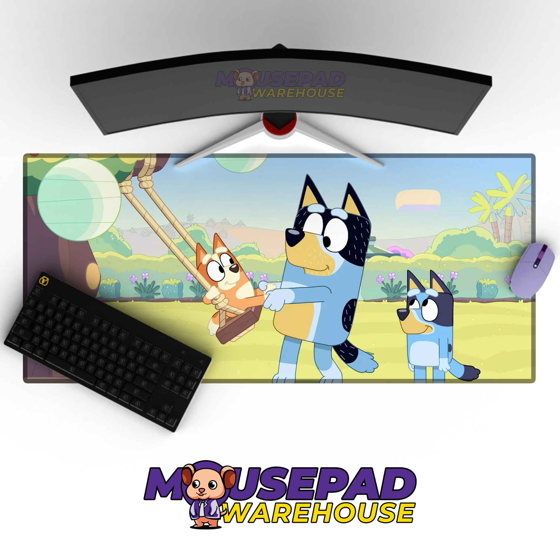 Bluey V19 Mousepad Mockup