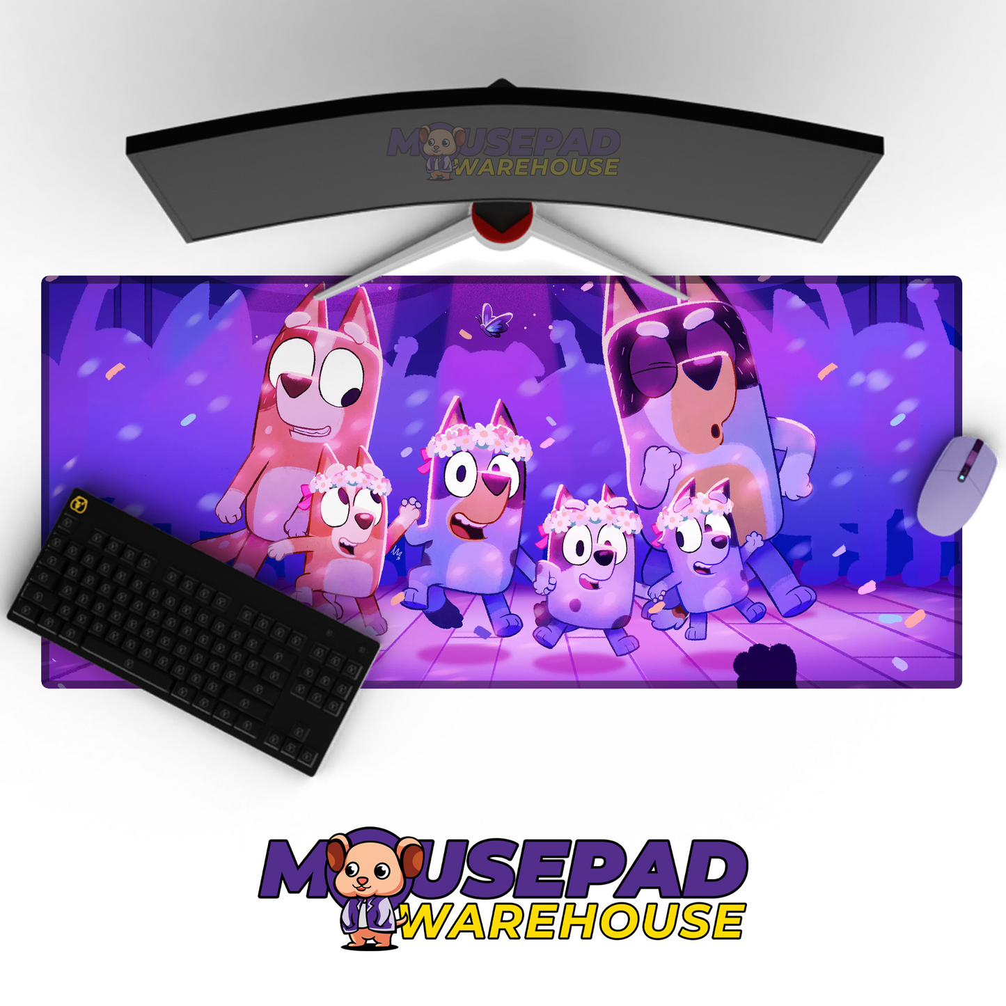 Bluey V1 Mousepad Mockup
