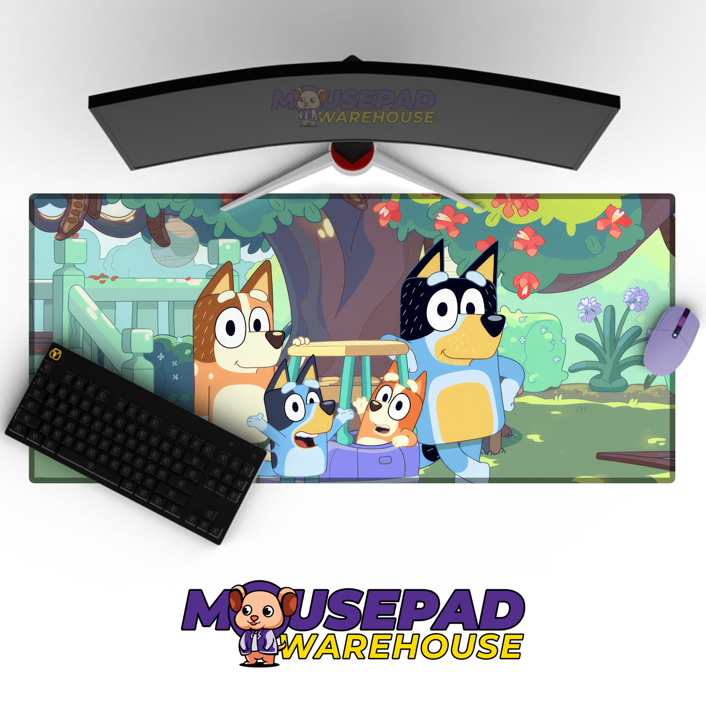 Bluey V20 Mousepad Mockup