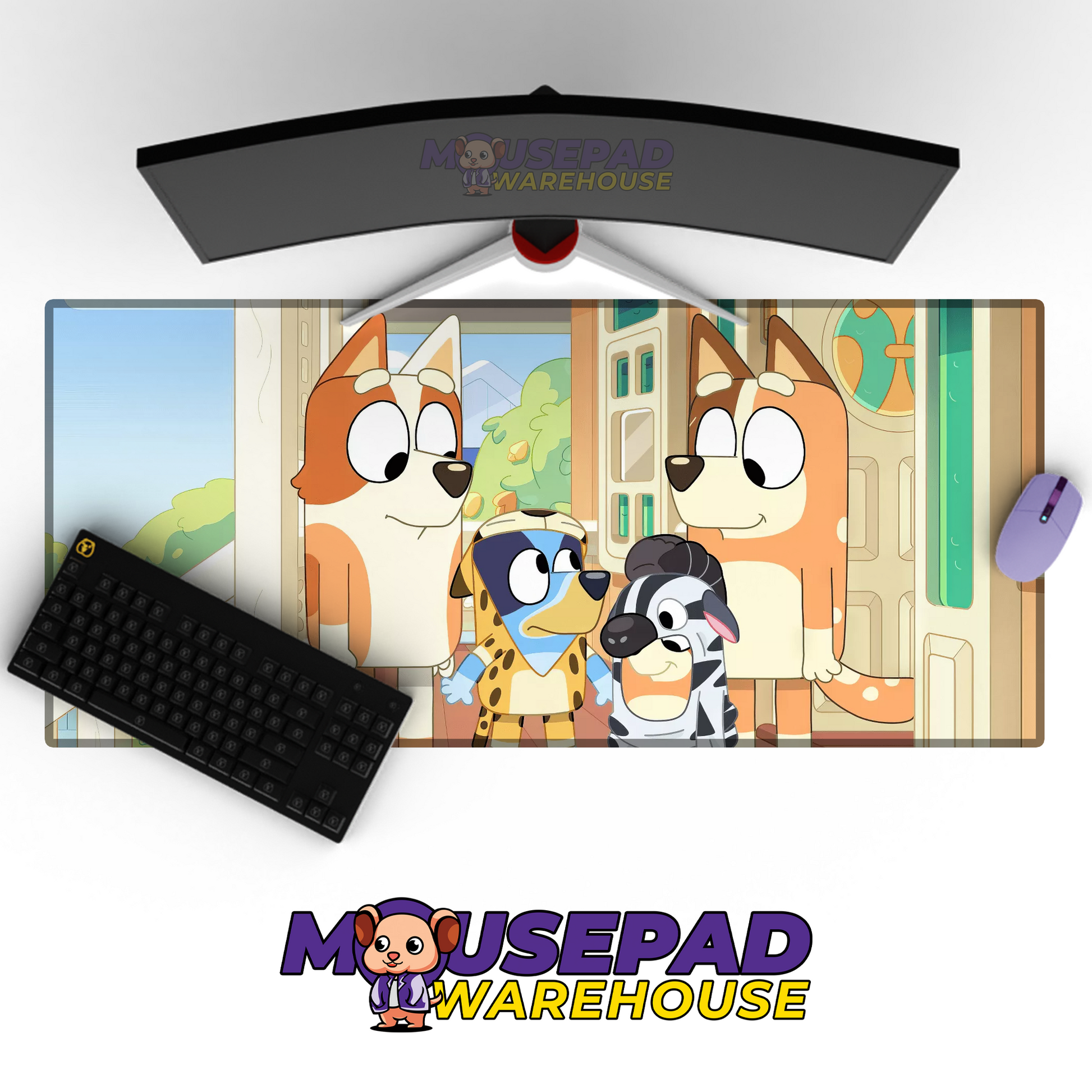 Bluey V22 Mousepad Mockup