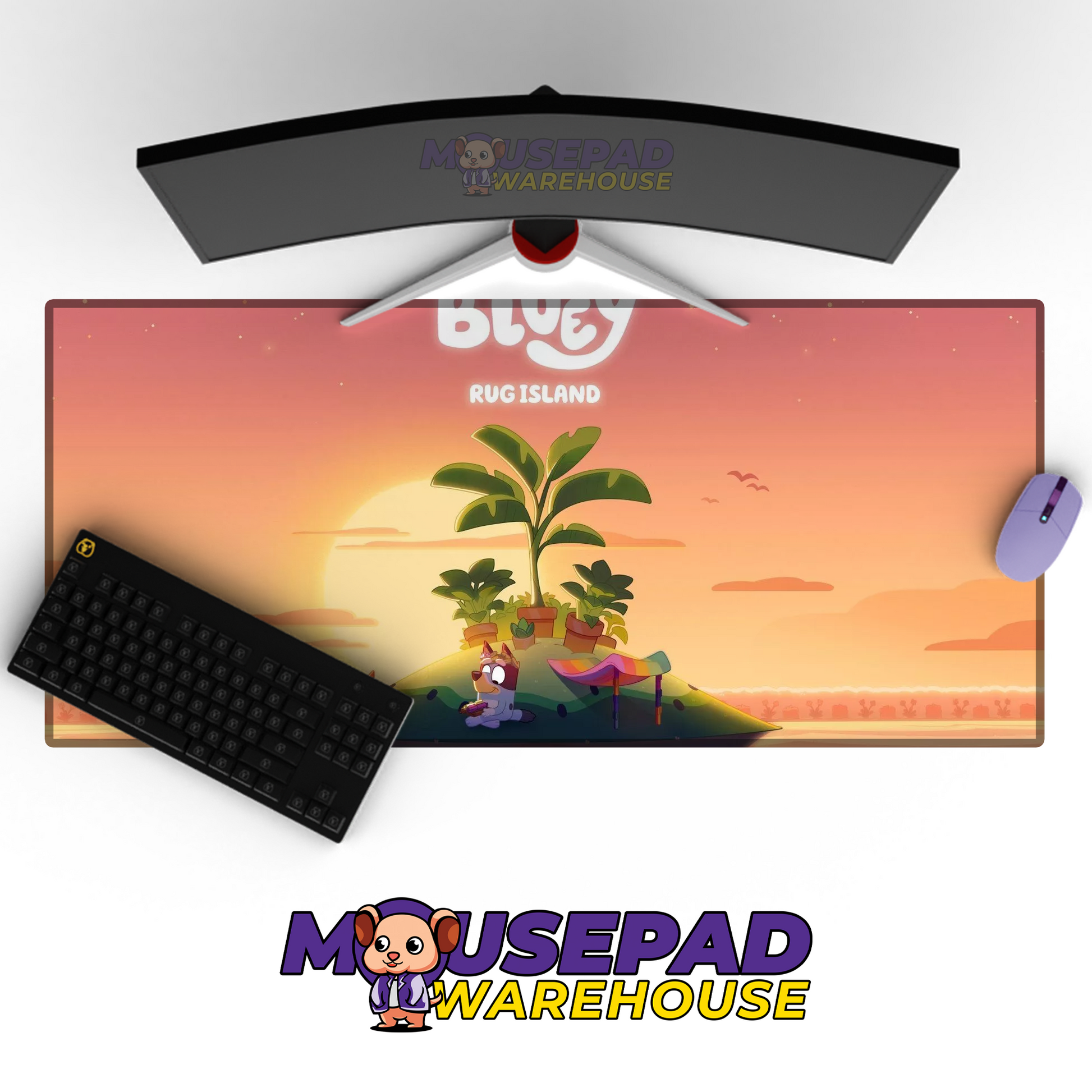 Bluey V24 Mousepad Mockup