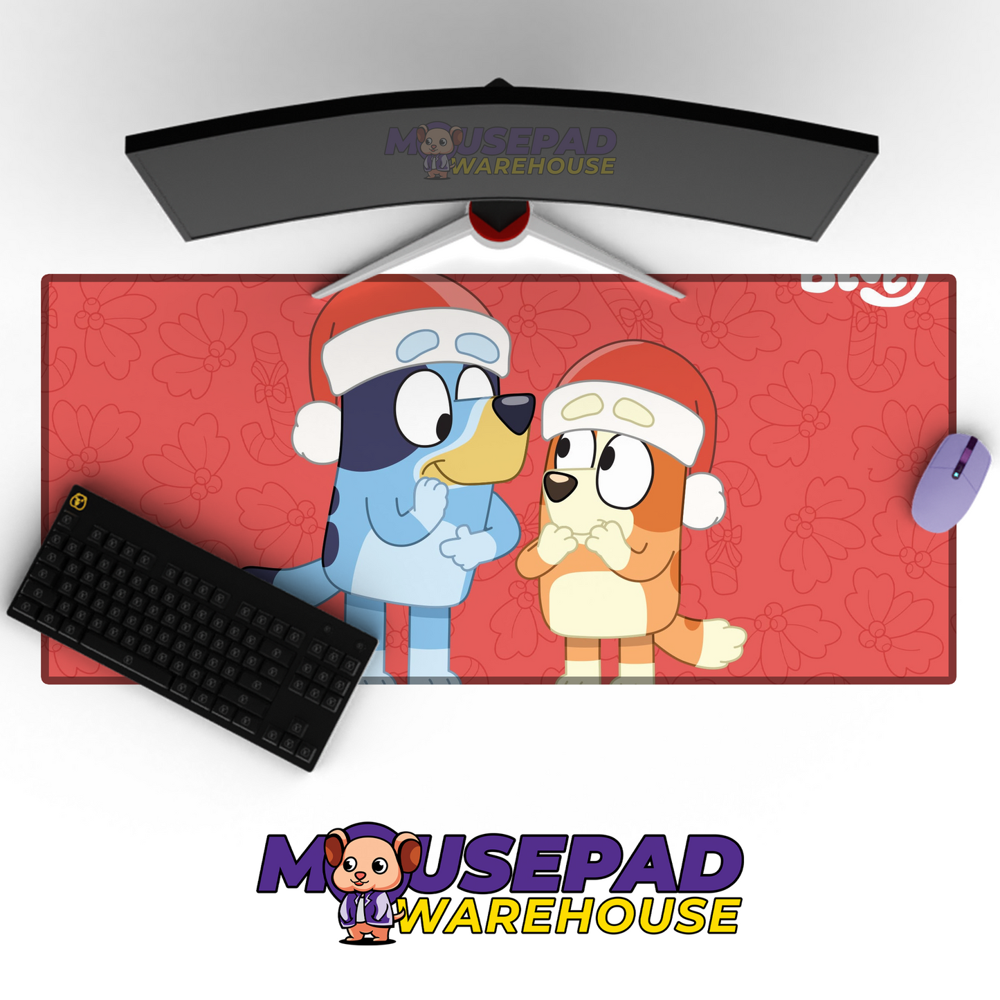 Bluey V2 Mousepad Mockup