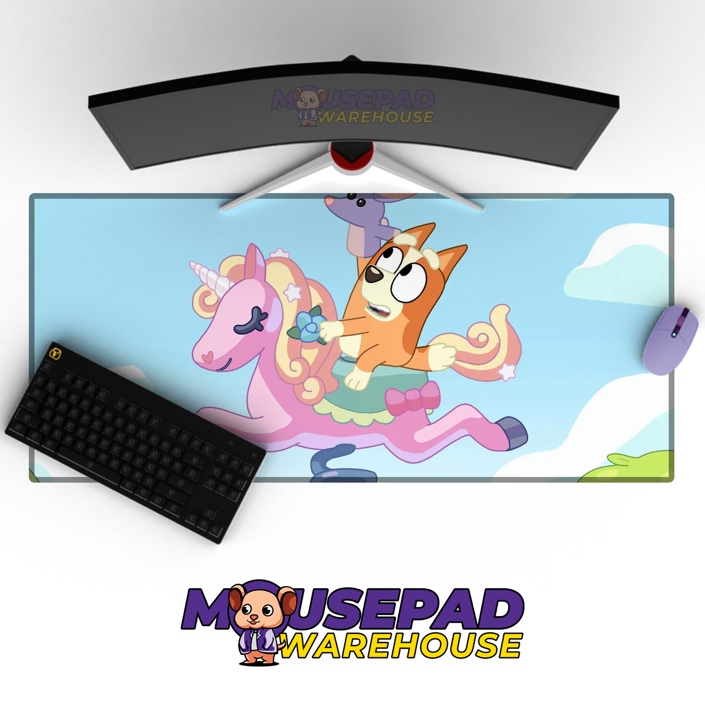 Bluey V4 Mousepad Mockup