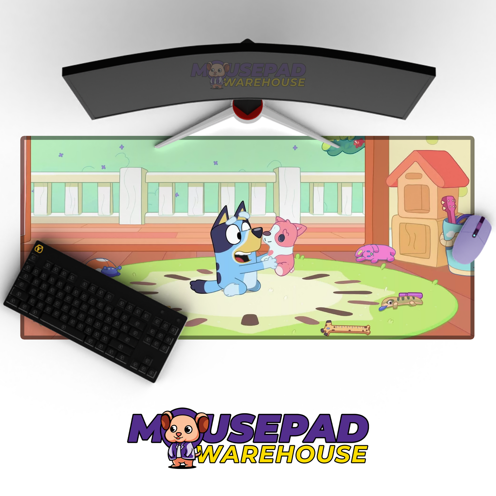 Bluey V5 Mousepad Mockup