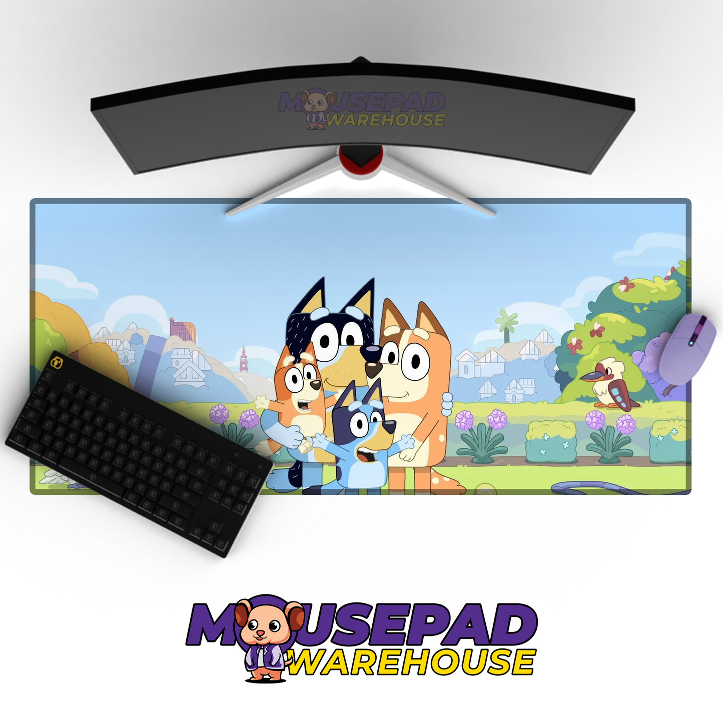 Bluey V6 Mousepad Mockup