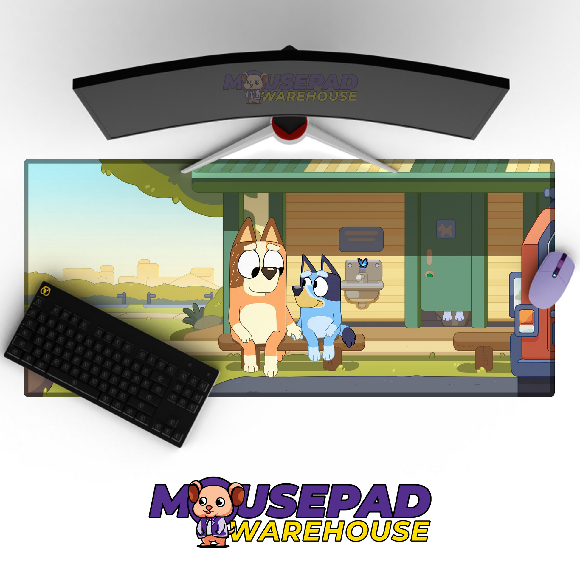 Bluey V9 Mousepad Mockup