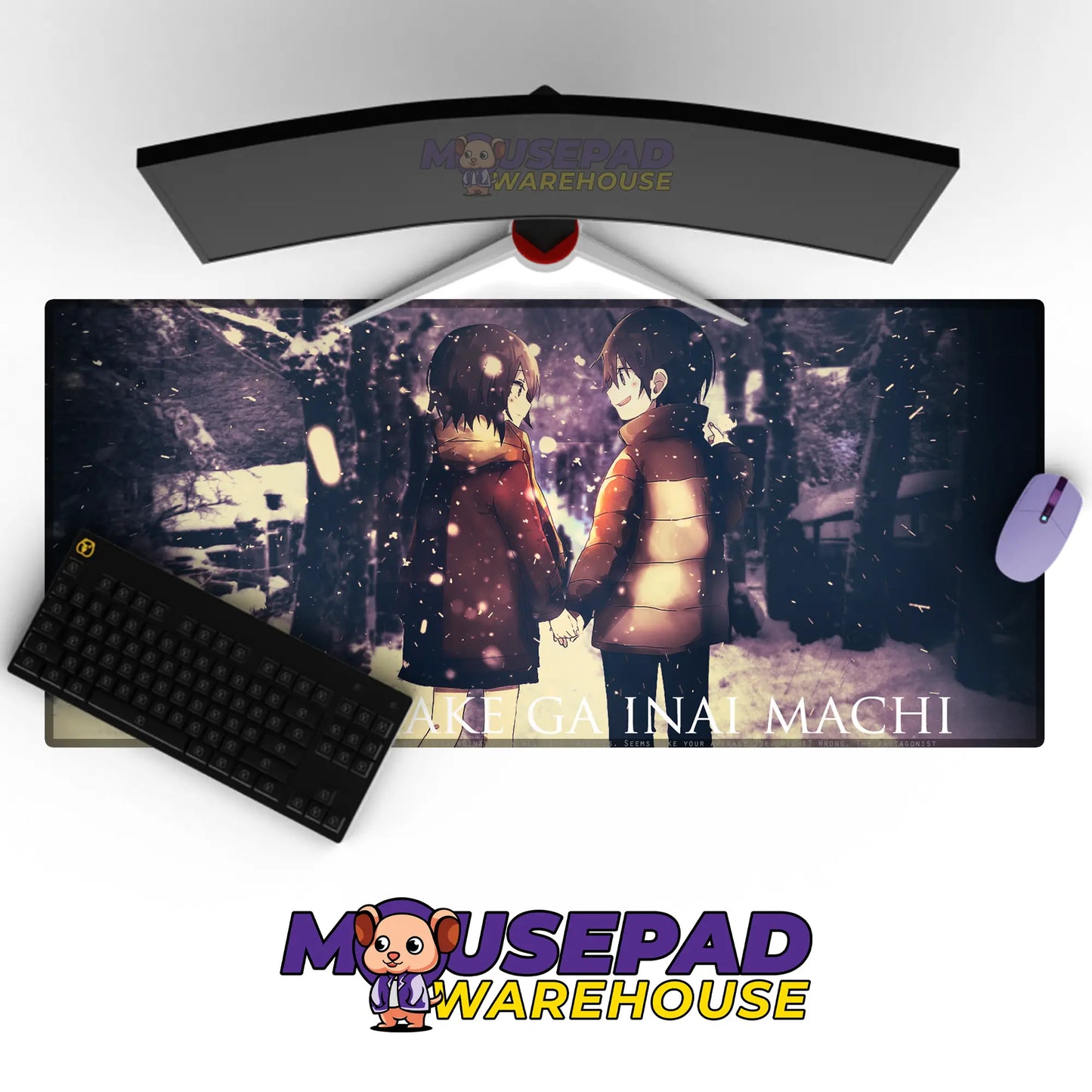 Boku dake ga Inai Machi (Erased) Anime Mousepad 740216 MousepadWarehouse.com