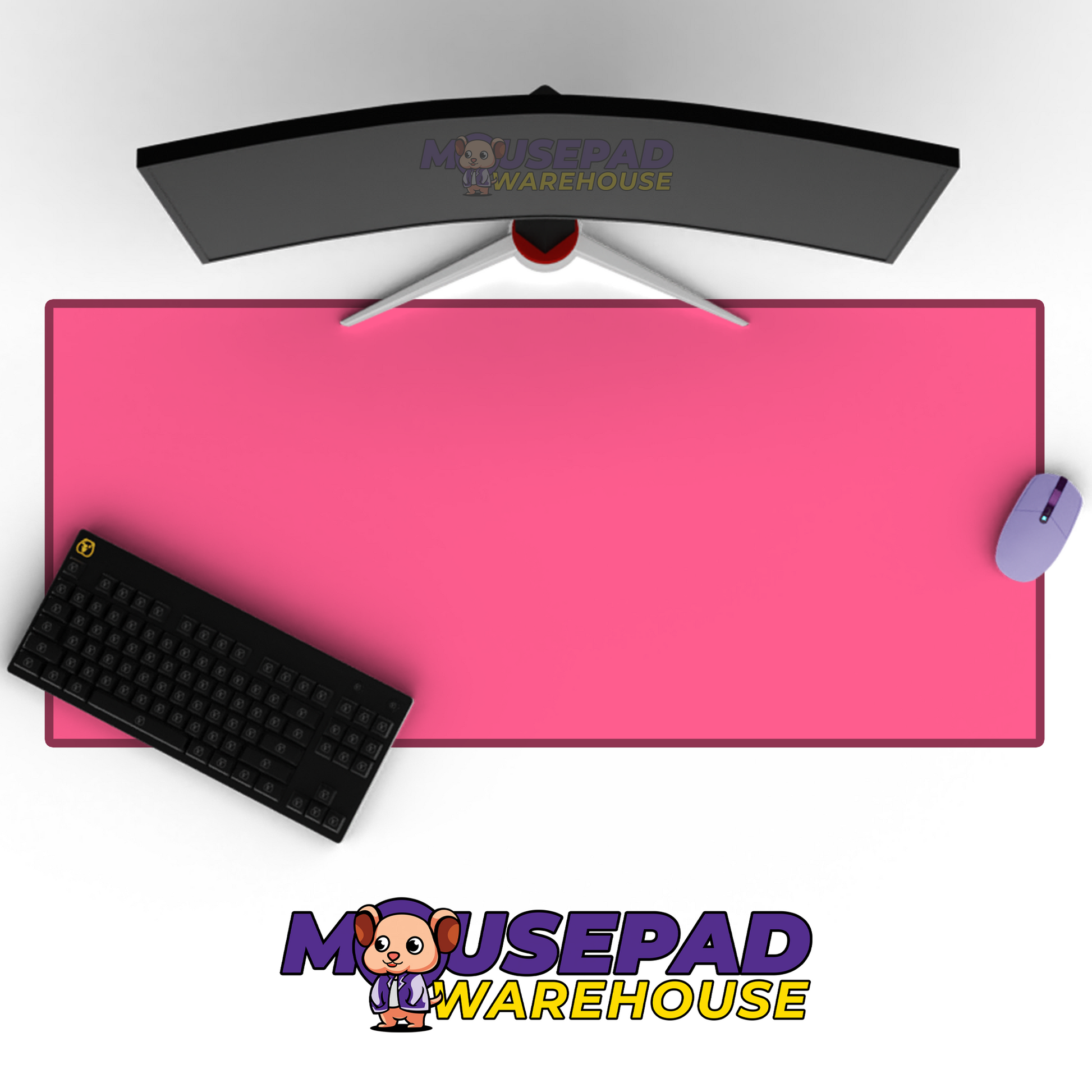 Bold Summer Hot Pink Mockup