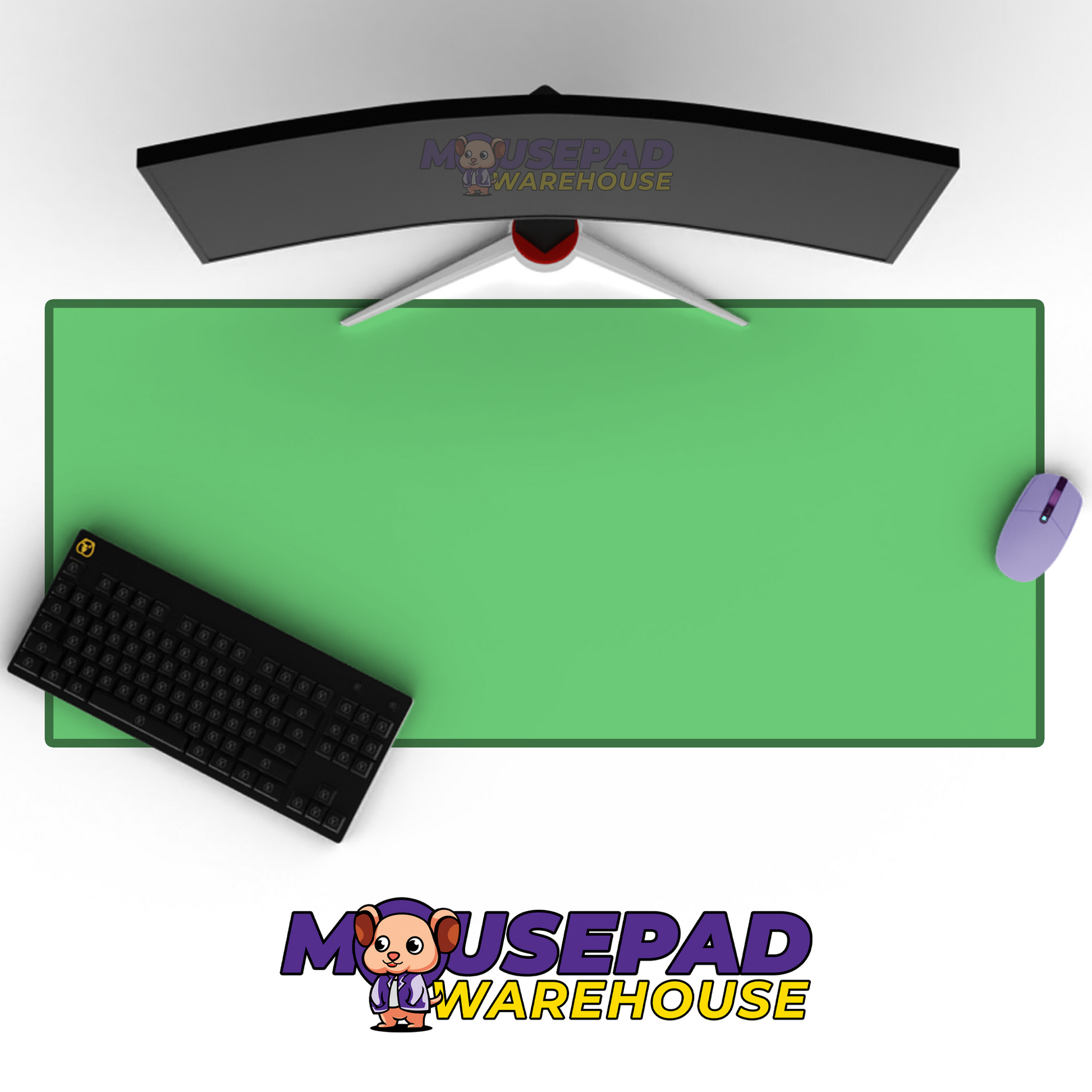 Bold Summer Kiwi Green Mockup