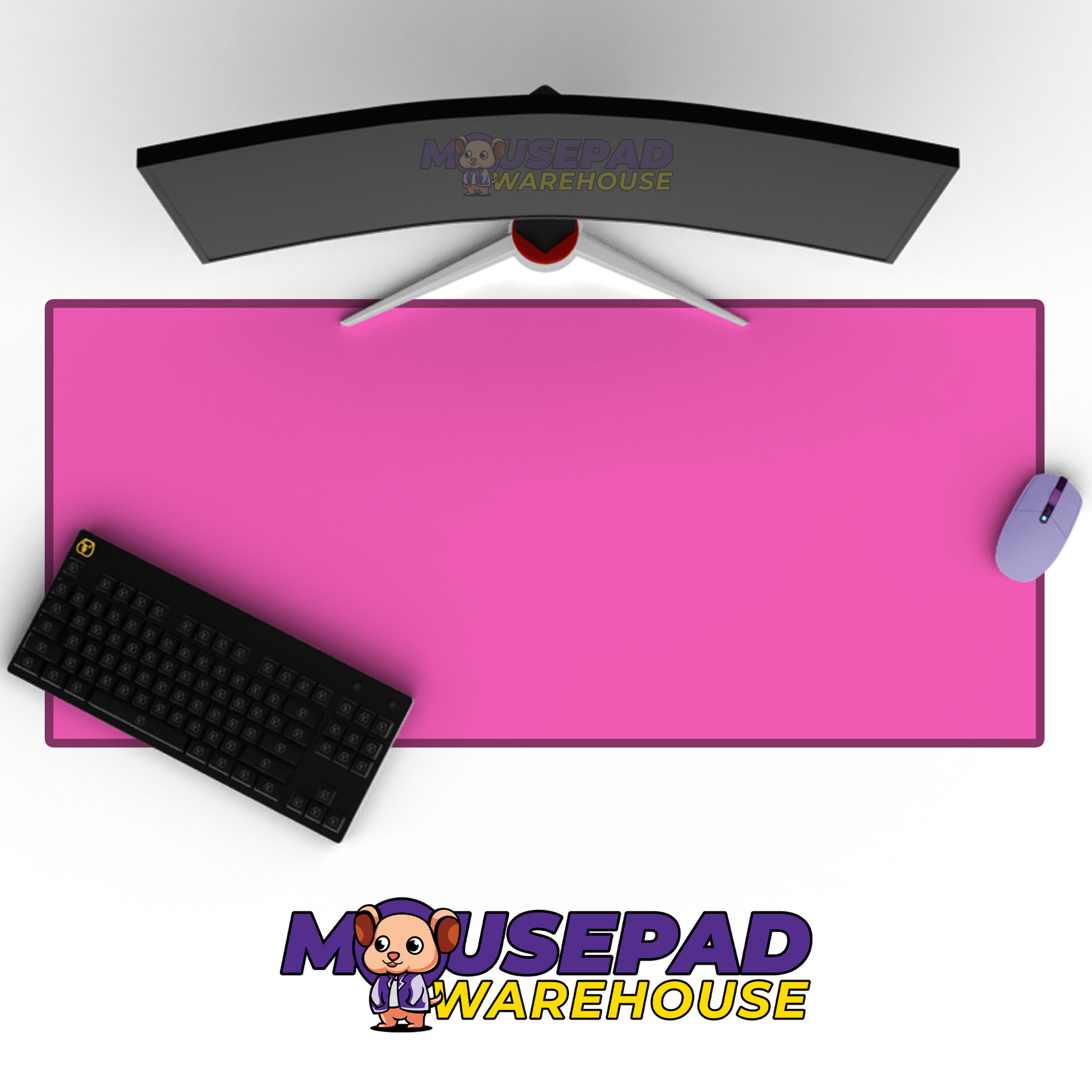 Bold Summer Magenta Pink Mockup