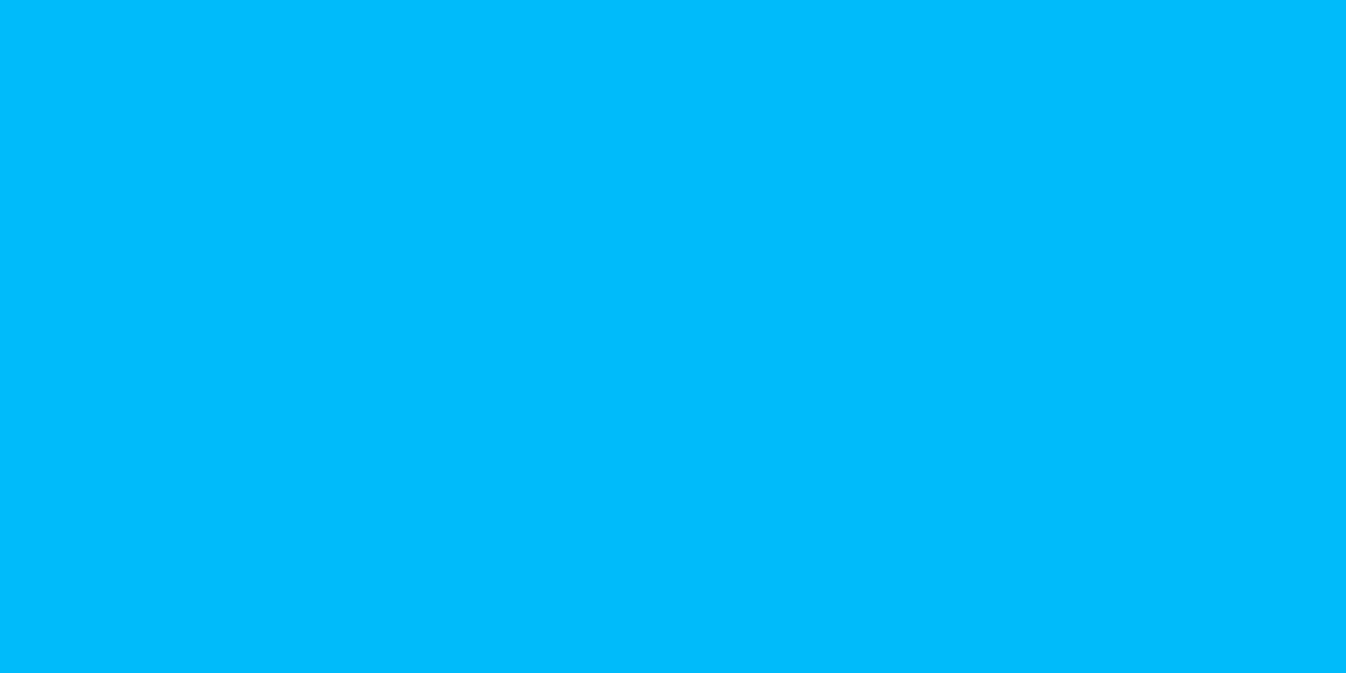Bold Summer Sky Blue