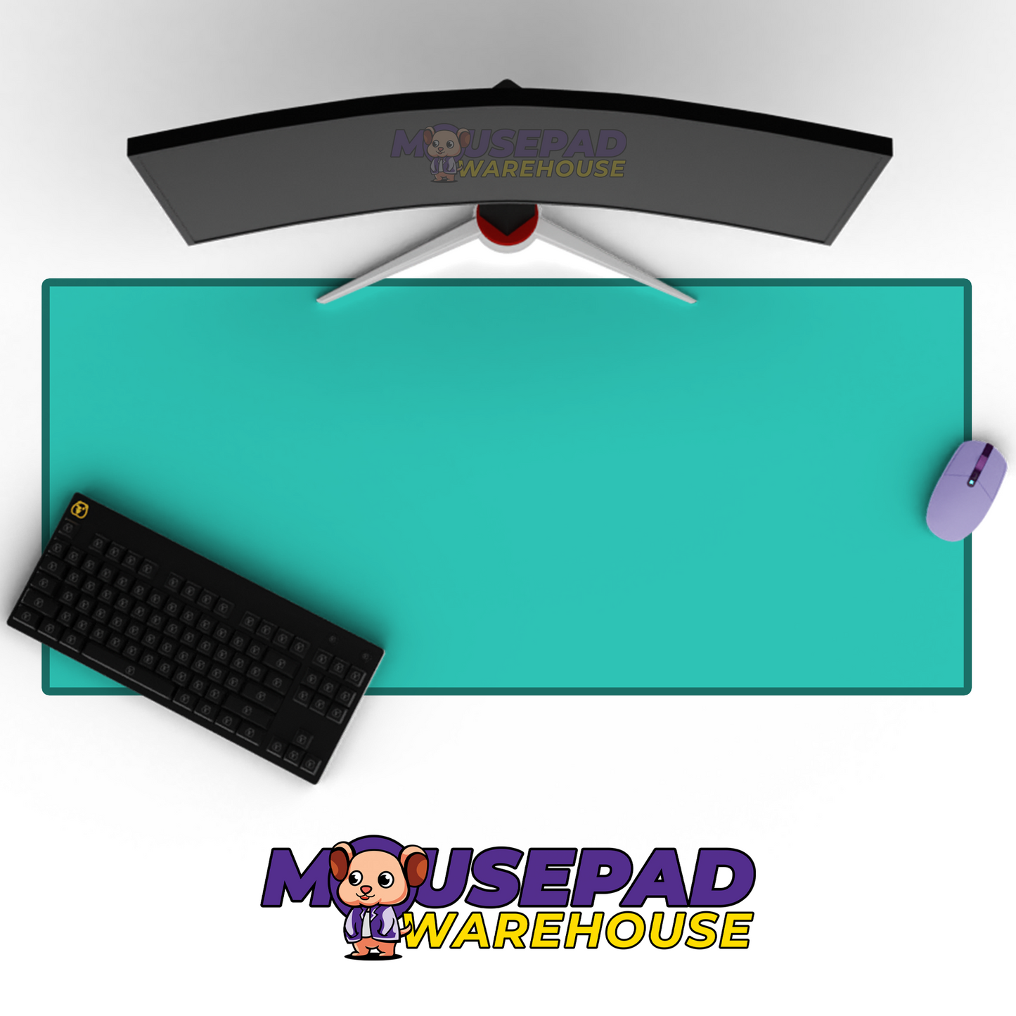 Bold Summer Teal Mockup