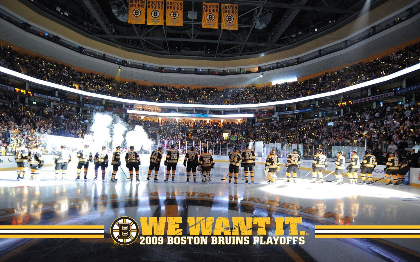 Boston Bruins V1 Mousepad Deskmat