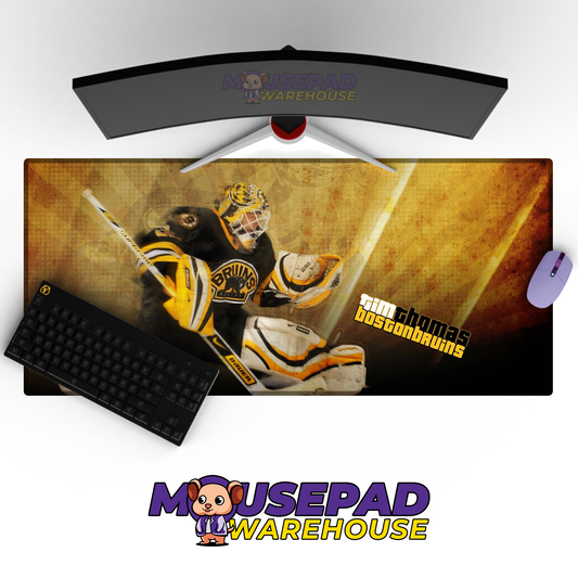 Boston Bruins V26 Mousepad Deskmat Mockup