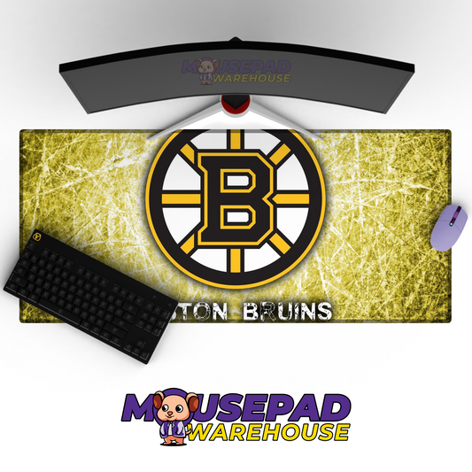 Boston Bruins V27 Mousepad Deskmat Mockup