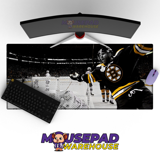 Boston Bruins V32 Mousepad Deskmat Mockup