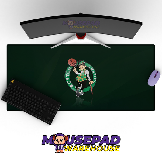 Boston Celtics V14 Mousepad Mockup