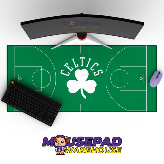 Boston Celtics V18 Mousepad Mockup