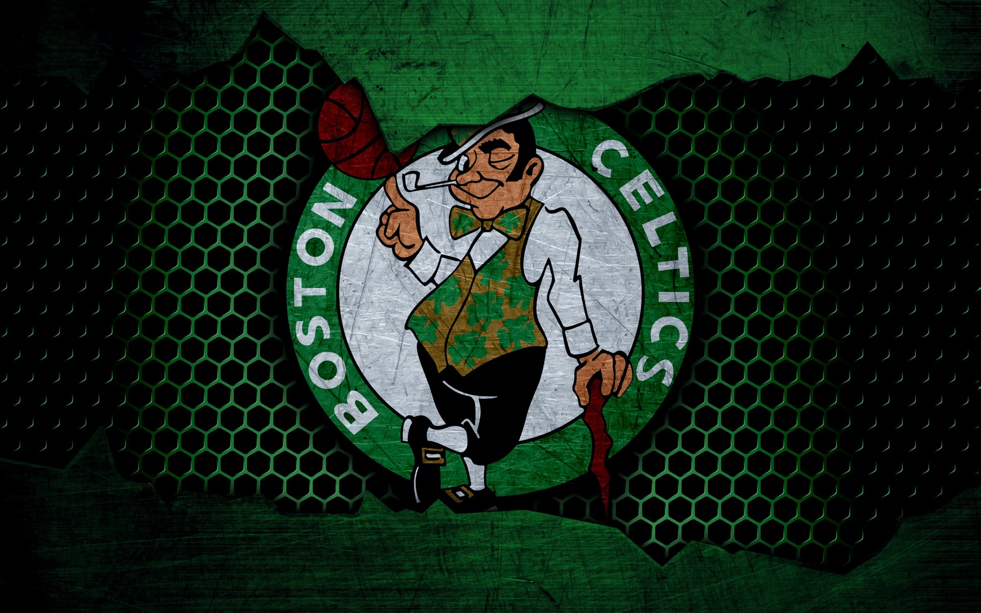 Boston Celtics V19 Mousepad