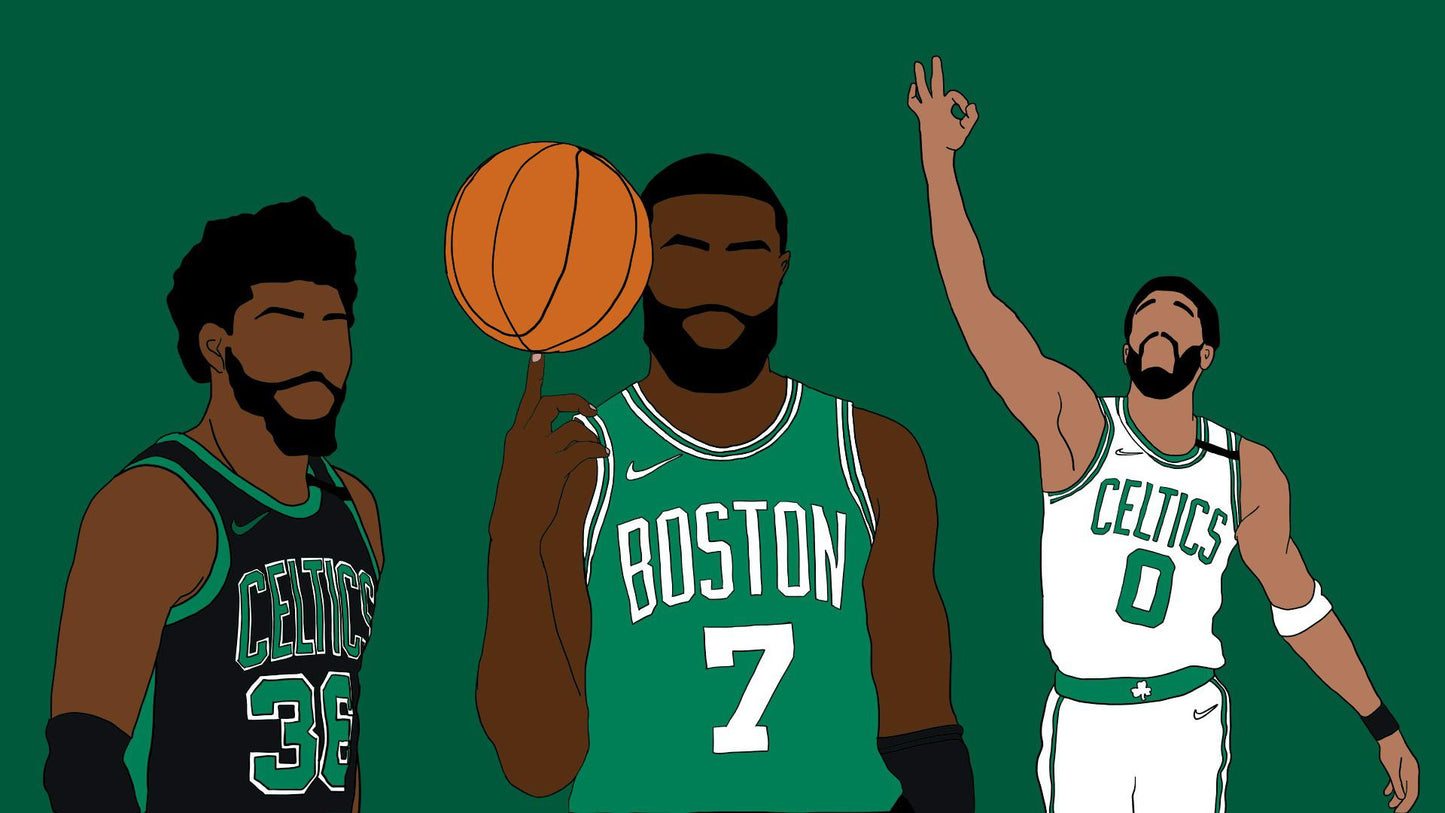 Boston Celtics V1 Mousepad