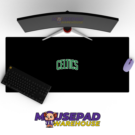 Boston Celtics V4 Mousepad Mockup