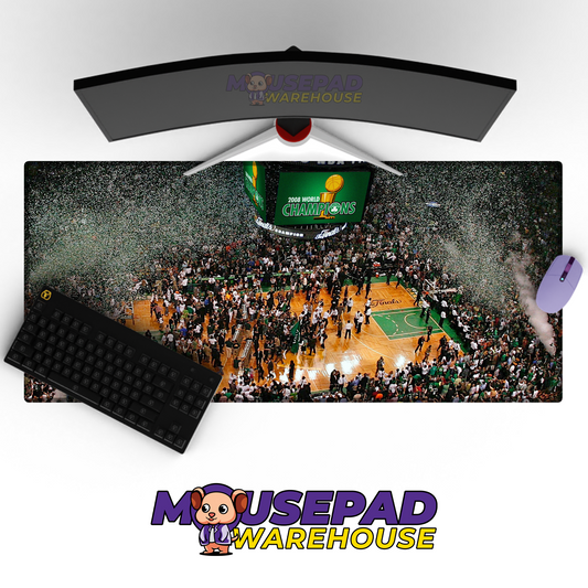 Boston Celtics V7 Mousepad Mockup